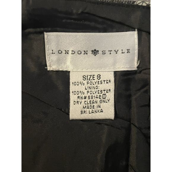 London Times Dress Size 8 Babydoll Empire Waist Fairy Whimsigoth Dark Romance - Picture 4 of 11